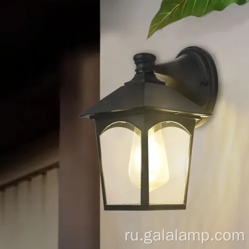 Элегантная открытая водонепроницаемая светодиодная настенная лампа для коридоров